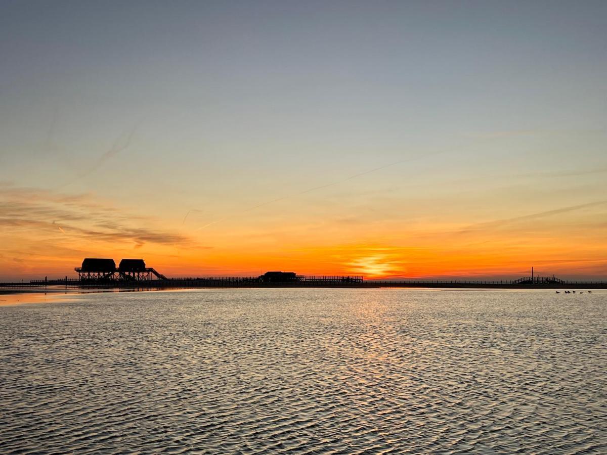 Meer-Appartment Sankt Peter-Ording Buitenkant foto